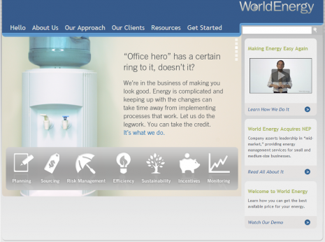 World Energy Homepage